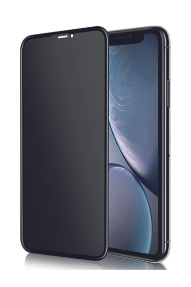 Iphone Xs Max / 11 Pro Max Gizli Hayalet Kırılmaz Cam Privacy Ekran Koruyucu - Resim 6