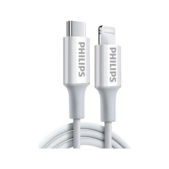 Philips Usb-C To Lightning Hızlı Şarj Ve Data Kablosu 1 Mt. Dlc25 ürün görseli