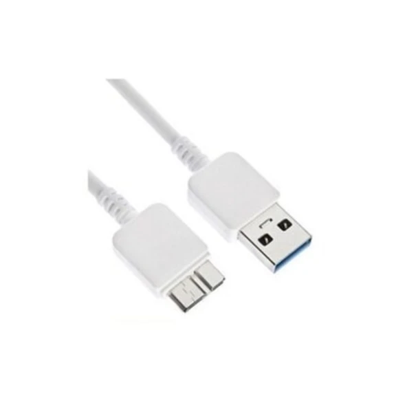 Samsung Galaxy Note 3 Sm-N9000Q Şarj Ve Data Kablosu Beyaz - Resim 2