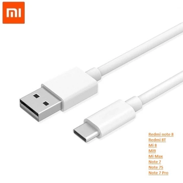 Xiaomi Redmi Note 8-8T-Note7-7S Type C Şarj Ve Data Kablosu - 2