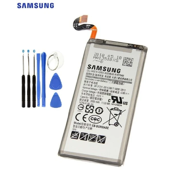 Samsung S8 Batarya Pil Eb-Bg950Abe +Tamir Set ürün görseli