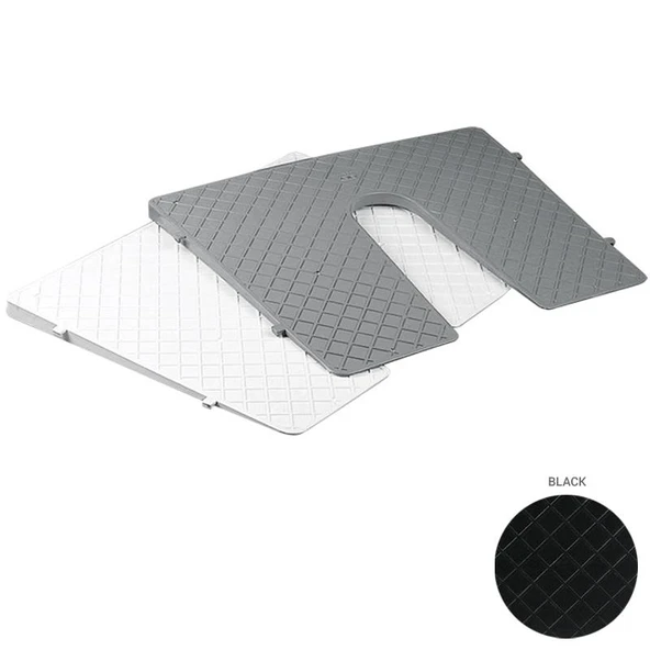 Transom Pad Tilted, 450x360mm, Grey