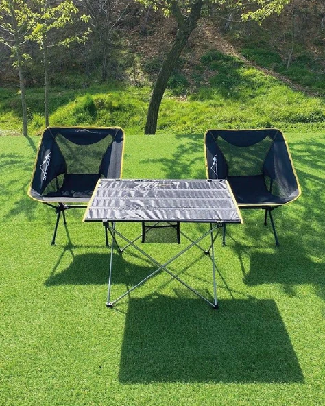 ULTRALIGHT MASA + 2 PRATİK SANDALYE SET - 2