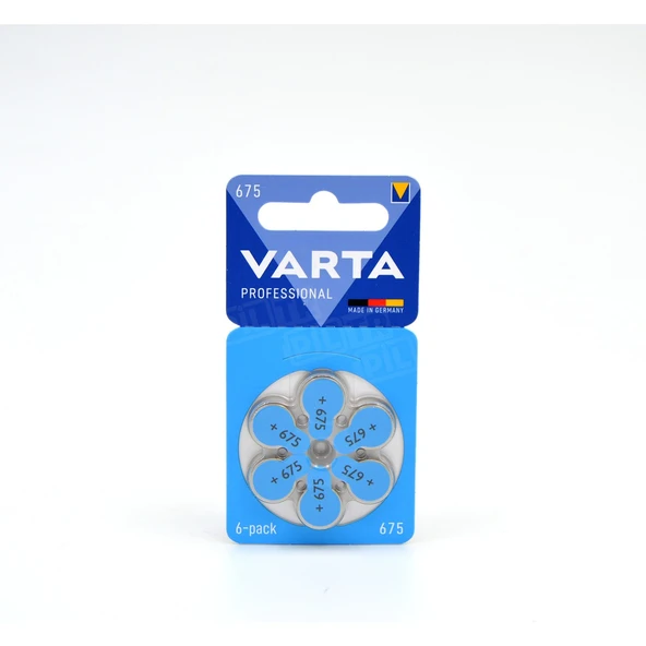D-light 675 Numara İşitme Cihaz Pili 6x10 (60 Adet) - 3