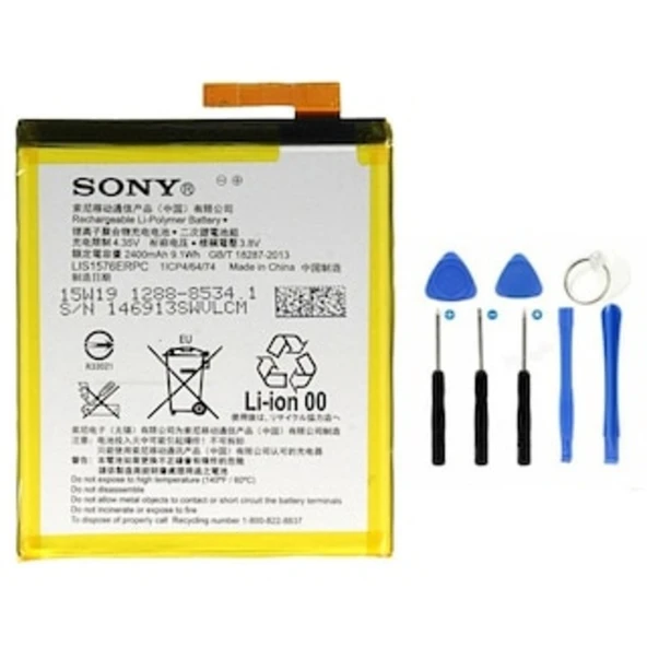 Sony Xperia M4 Aqua Pil Batarya E2303 Lıs1576Erpc ve Tamir Seti ürün görseli