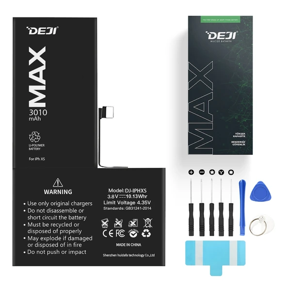 iPhone XS Batarya Mucize Batarya Deji 3010mAh - Resim 5