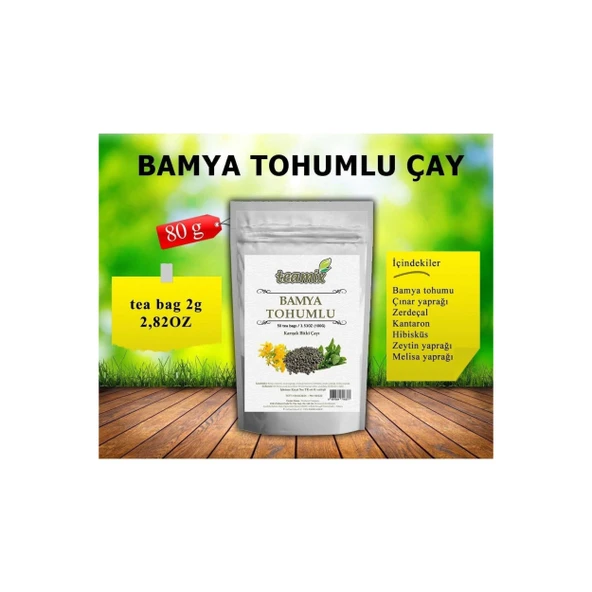 Bamya Tohumu Bitki Çayı 80 gr ürün görseli