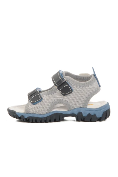 Aspor Lacivert Cırtlı Ortopedik Erkek Çocuk Sandalet - Resim 2