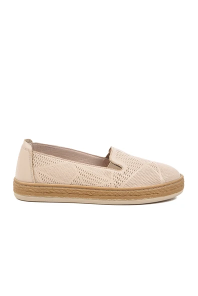 Aspor Bej Hakiki Deri Kadın Casual Ayakkabı ürün görseli