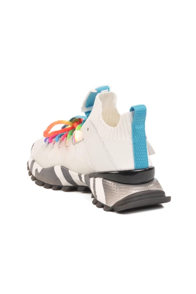 Guja Beyaz Kız Çocuk Hi Sneaker - 4