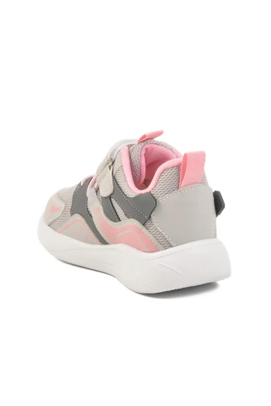 Aspor Buz Pembe Cırtlı Kız Çocuk Spor Ayakkabı - Resim 4