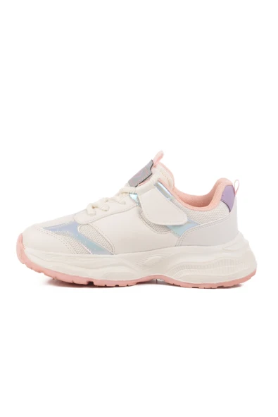 Aspor Beyaz Gümüş Kız Çocuk Spor Ayakkabı - 2