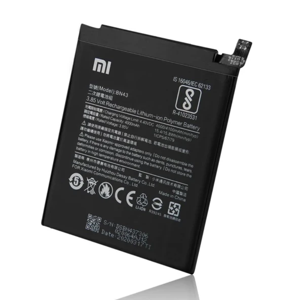 Xiaomi Redmi Note 4X Bn43 Batarya Pil ürün görseli