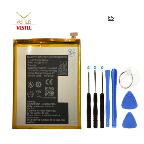 Vestel Venüs E5 Pil Batarya ve Tamir Seti Vs-Bat3300 ürün görseli