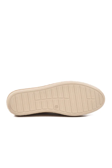 Aspor Bej Hakiki Deri Kadın Casual Ayakkabı - Resim 5