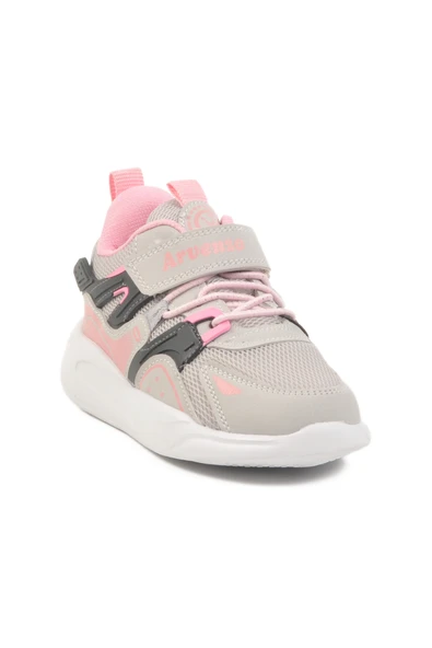 Aspor Buz Pembe Cırtlı Kız Çocuk Spor Ayakkabı - Resim 3