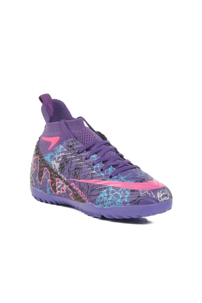 Aspor Mor Fuşya Unisex Halı Saha Ayakkabısı - 3