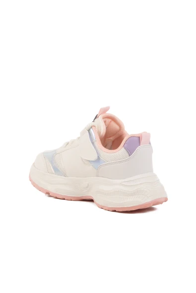 Aspor Beyaz Gümüş Kız Çocuk Spor Ayakkabı - 4