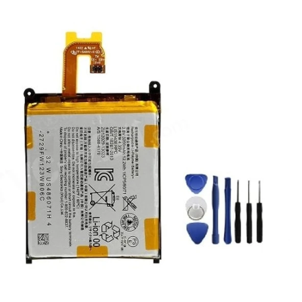 Sony Xperia Z2 Pil Batarya ve Tamir Seti Lıs1543Erpc - Resim 2