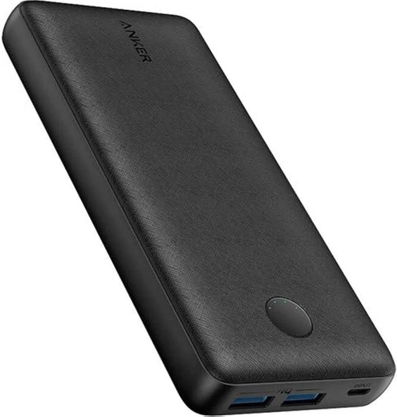 Anker A1363 PowerCore Select 20000 mAh Taşınabilir Hızlı Şarj Cihazı, PowerIQ 2.0 18W Çift Çıkışlı, Siyah ürün görseli