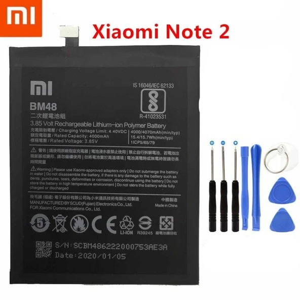 Xiaomi Mi Note 2 Bm48 Batarya Pil + Tamir Seti ürün görseli