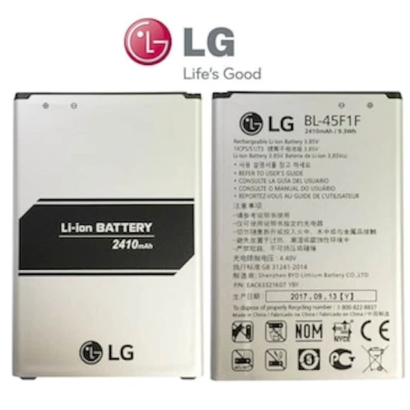 Lg K4 2017 / K8 2017 Bl-45F1F Batarya Pil - Resim 2