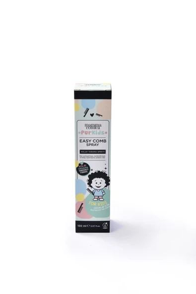 PurKids Bebek Çocuk Kolay Saç Tarama Spreyi 150 ml- Pudra Kokulu Elektriklenme ve Isı Korumalı - 3