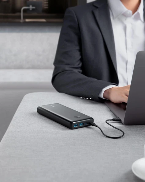 Anker PowerCore III Elite 25600 mAh 87 W USB-C PD Taşınabilir Şarj Cihazı, Notebook ve Tablet Uyumlu - 2