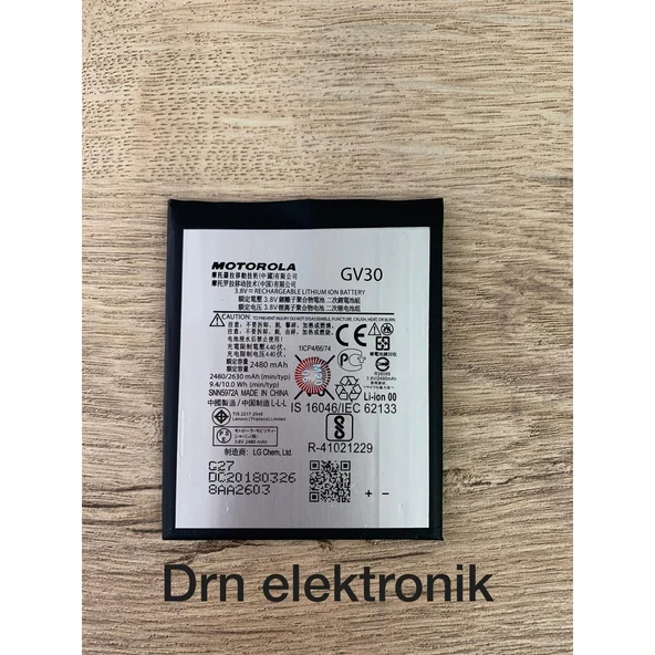 Motorola Moto Z Xt1650 Gv30 Batarya Pil - Resim 2