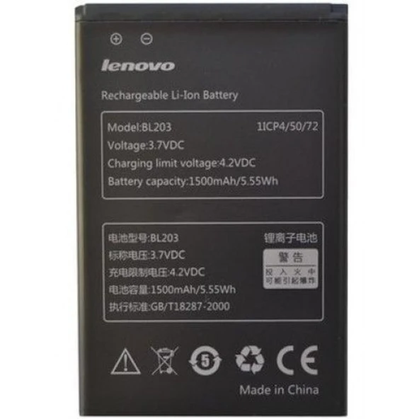 Lenovo A278T A308T-A318T-A66-A369İ-A369 Pil Batarya Bl203 - Resim 2
