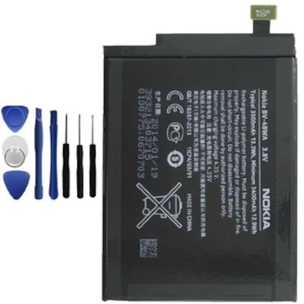 Nokia Lumia 1320 Batarya Pil Tamir Seti Bv-4Bwa - Resim 2