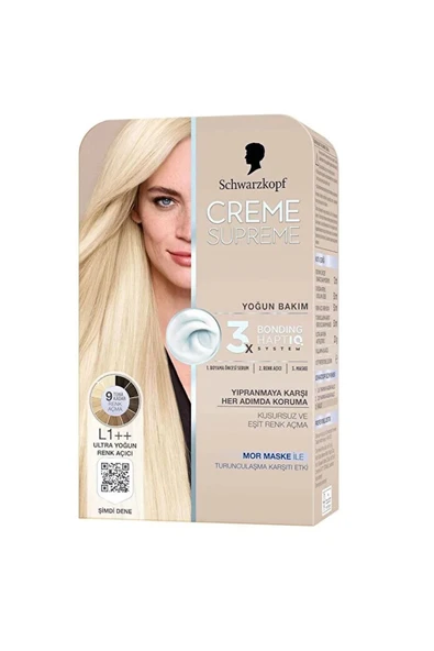 Creme Supreme Saç Boyası L1 Ultra Yoğun Renk Açıcı
