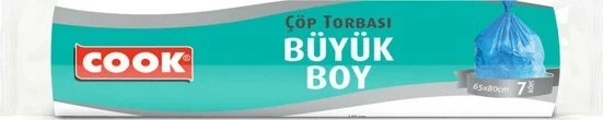 Cook Çöp Torbası Büyük Boy 10'lu - 4