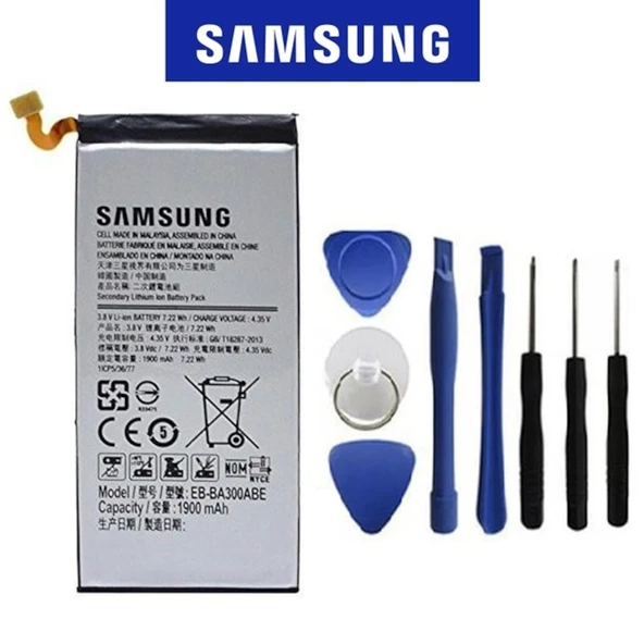 Samsung A3 A300 Pil Batarya Eb-Ba300Abe ve Tamir Seti ürün görseli