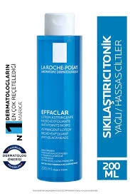 La Roche Posay Effaclar Yağlı,Akne/Sivilceye Eğilimli Ciltler İçin Salisilik Asit İçeren Tonik 200ml