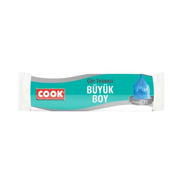 Cook Çöp Torbası Büyük Boy 65 x 80 cm