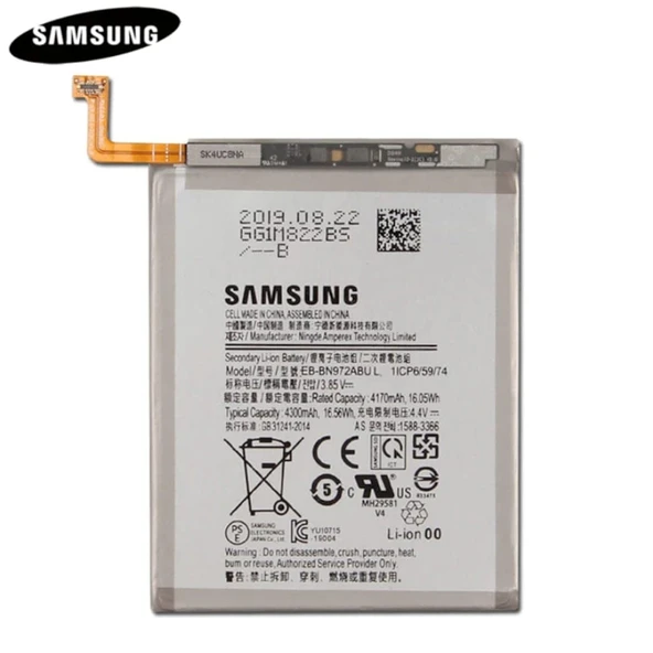 Samsung Galaxy Note 10 Plus Batarya Eb-Bn972Abu