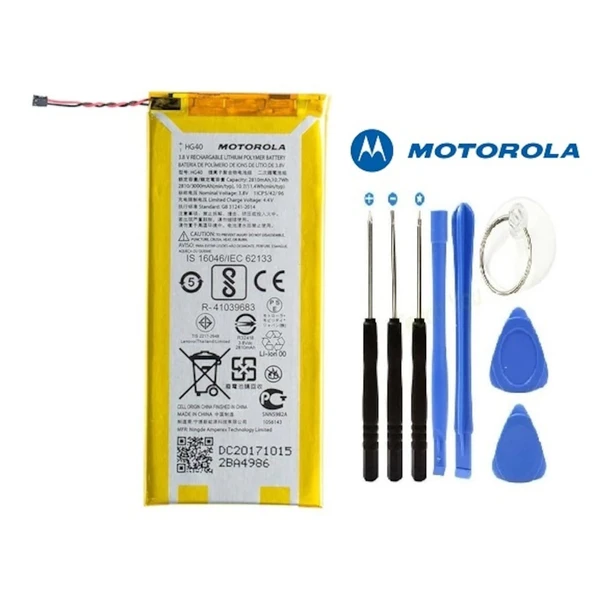Motorola Moto G5 Pil Batarya ve Tamir Seti ürün görseli