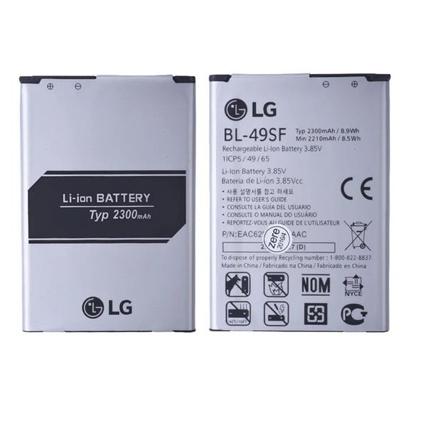 Lg G4 Mini Beat G4C Mini Pil Batarya Bl-49Sf ürün görseli