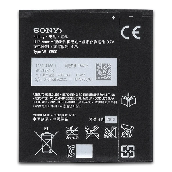 Sony Xperia J / Tx /L / M Pil Batarya Ba900 ürün görseli