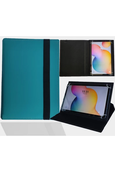 Asus TF300TG-1A070A Teg3 10" Tablet Uyumlu Standlı Üniversal Kapaklı Tablet Kılıfı