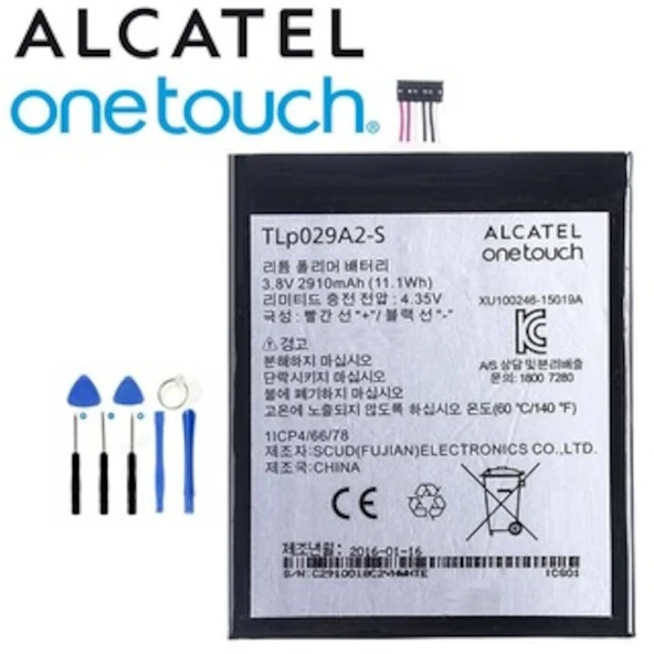 Alcatel İdol 3 5.5 Tlp029A2-S Pil Batarya ve Tamir Seti - Resim 2