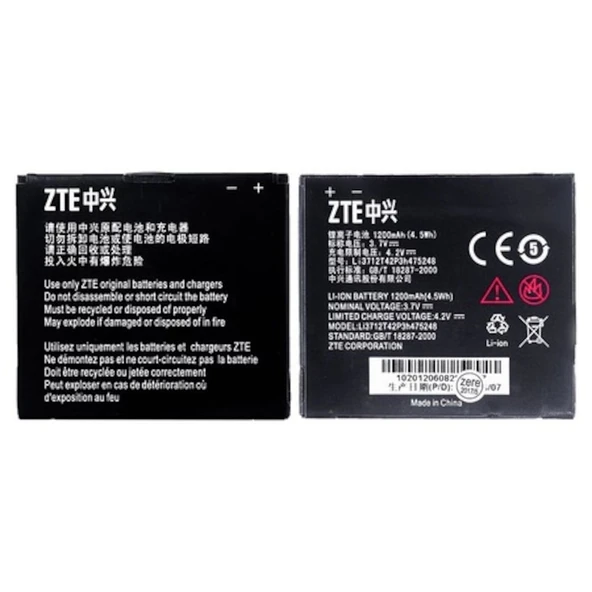 Zte Blade S Atlas W Cool Batarya Pil