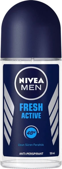 Nivea Men Fresh Active 50 ml 2 Adet Roll-On