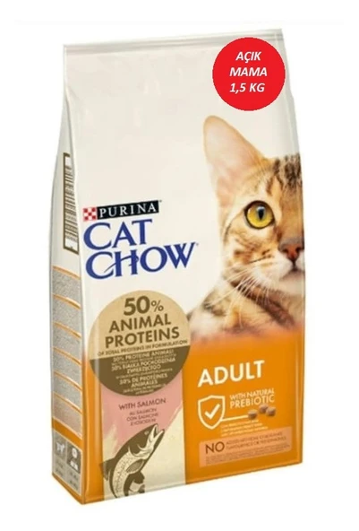 Cat Chow Somonlu Yetişkin Kedi Maması 1,5 KG