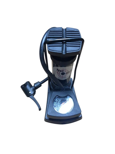 Mini Bisiklet Pompası Göstergeli Taşınabilir Ayak Pompası Motorsiklet Ve Araç Pompası - 10