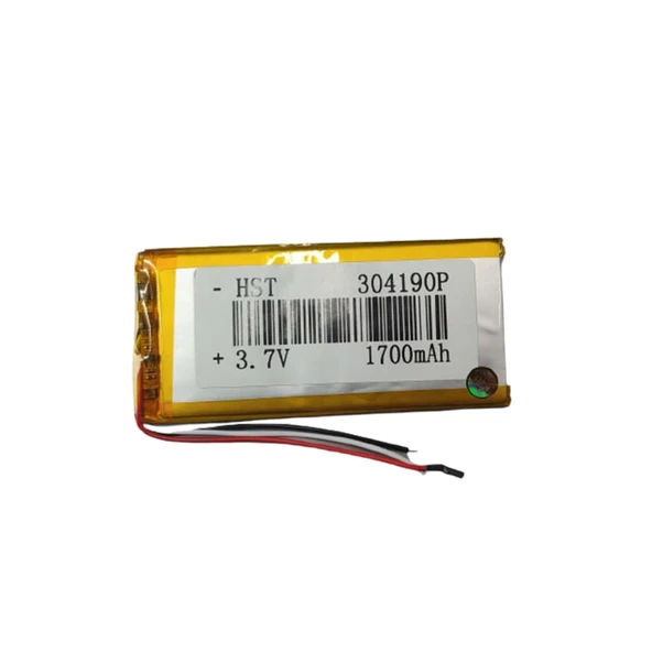 1700 Mah 3 Kablolu Tablet-Telefon-Müzik Çalar Bataryası - 304190P - Resim 2