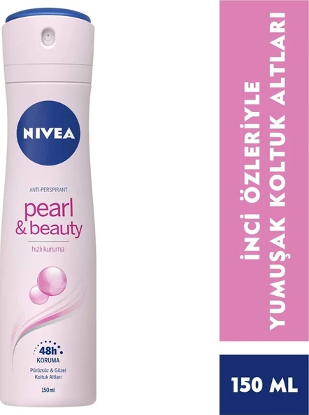 Nivea Pearl & Beauty 6 Adet 150 ml Kadın Deodorant