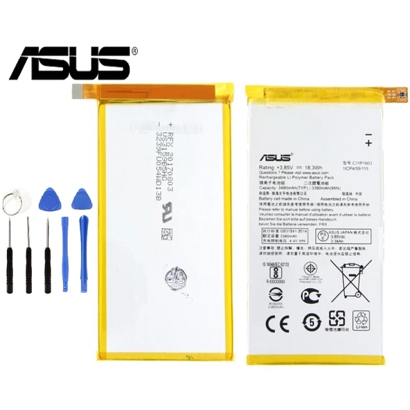 Asus Zenfone Deluxe Zs570Kl Pil Batarya ve Tamir Seti C11P1603
