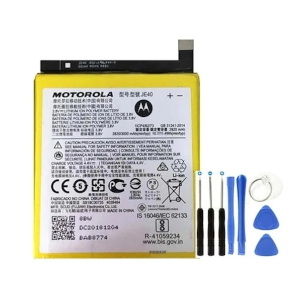 Motorola G7 Play Xt1941 Je40 Pil Batarya ve Tamir Seti ürün görseli